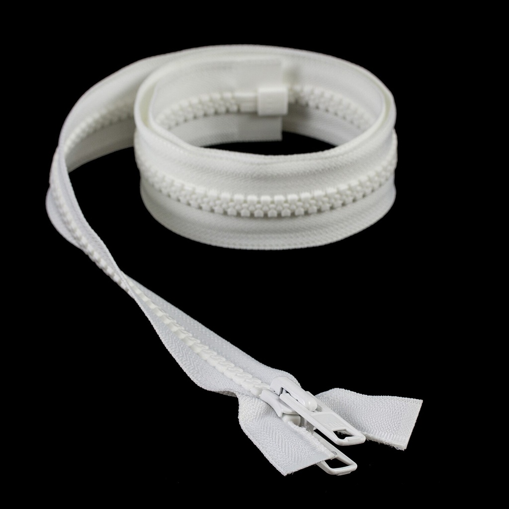 [296068] YKK® VISLON®  #10 Blanco de 0.91 mts de largo
